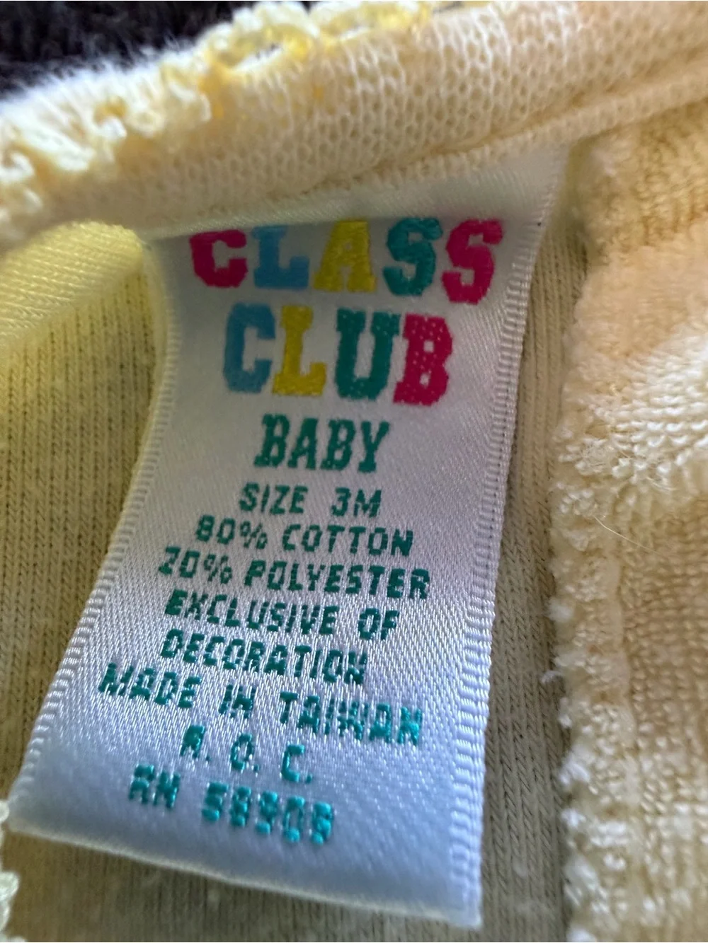 Cute Yellow and Checker Blue  Baby Outfit.